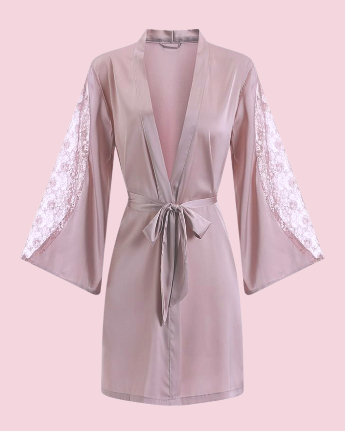QUEENETTE Sleepwear Set - Mauve Pink