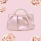 ALICE Two-Way Mini Pearl Punch Bag - Pearl Pink