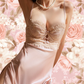 CLAUDIA Nightdress + Robe Set - Light Pink