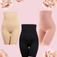 MARILYN High Waist Shaping Thigh Short - Black/ Skin/ Carol Pink