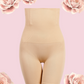 MARILYN High Waist Shaping Thigh Short - Black/ Skin/ Carol Pink