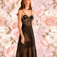 OLIVIA Nightdress Set - Black