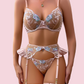 SERENA Garter Set - Champagne Pink
