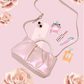 ALICE Two-Way Mini Pearl Punch Bag - Pearl Pink