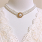 ANNA Vintage Pearl Necklace - White