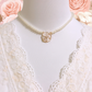 CAMELLIA Pearl Necklace - White