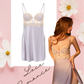 CLAUDIA Nightdress + Robe Set - Lavender