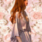 CLAUDIA Nightdress + Robe Set - Lavender