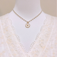 DAISY Pearl Necklace - White