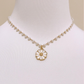 DAISY Pearl Necklace - White