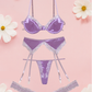 LAURA Garter Set - Lavender