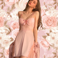 LUNA Nightdress + Robe Set - Light Pink