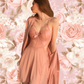 LUNA Nightdress + Robe Set - Rose Gold