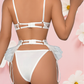 REBECCA Garter Set - White