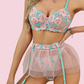 ROSIE Garter Set - Pink